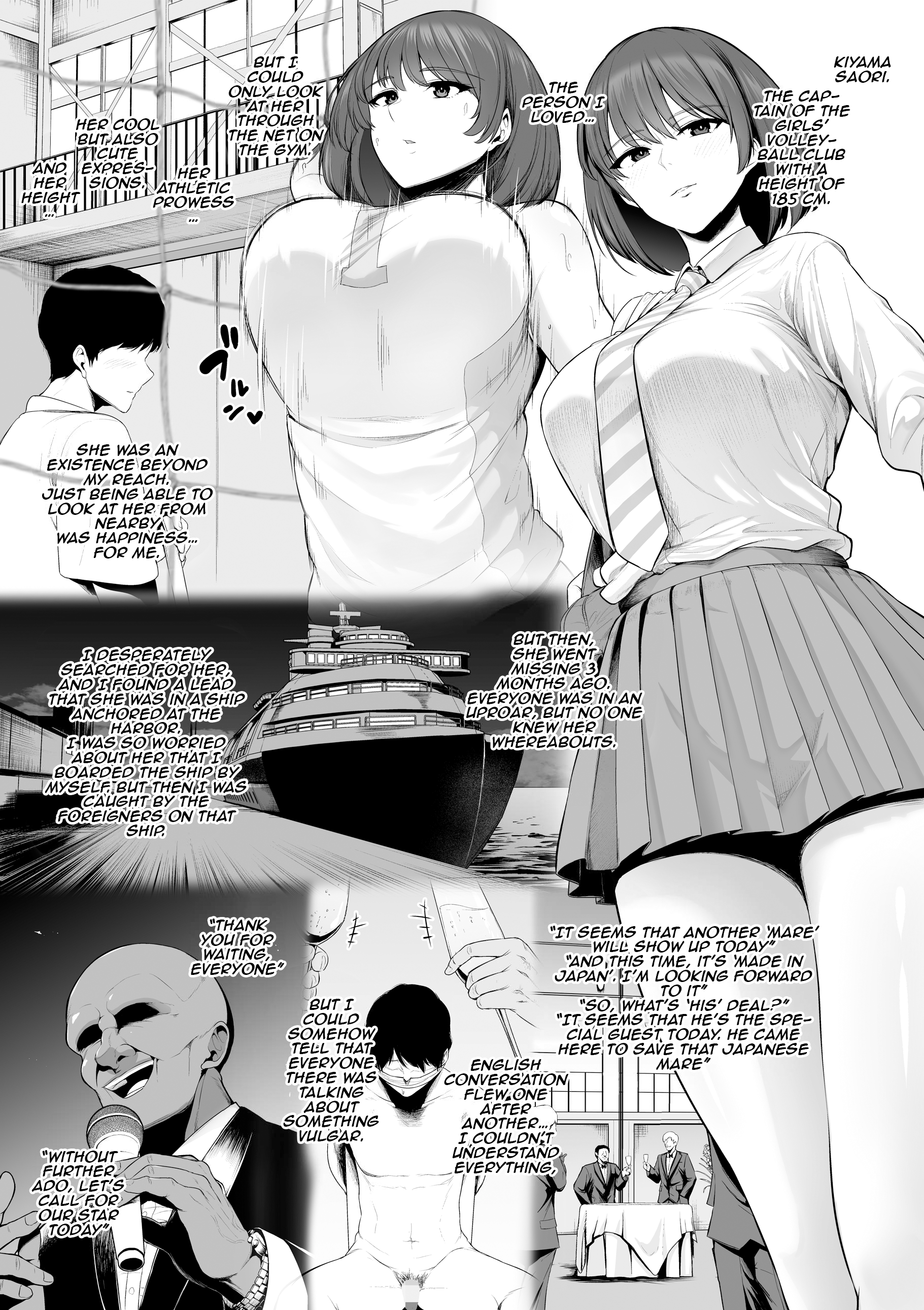 Hentai Manga Comic-The Girl From The Volleyball Club That Got Turned Into a Horse-Read-2